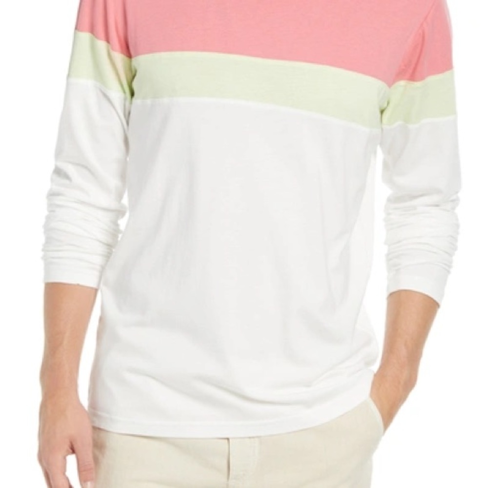 Marine Layer Jacob Long Sleeve Shirt Size S